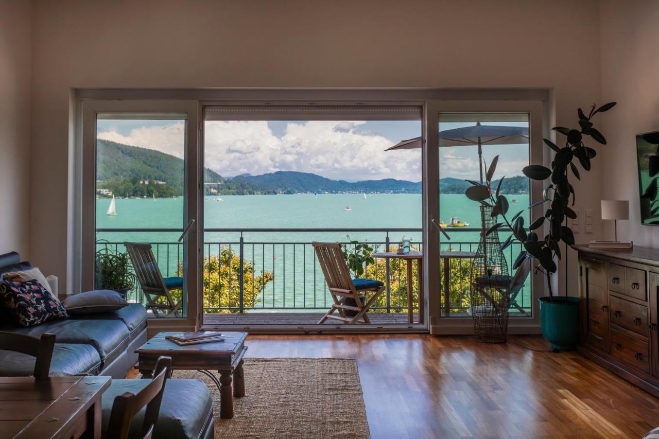 Seeapartment Da Leopoldo II Velden am Woerthersee Ngoại thất bức ảnh